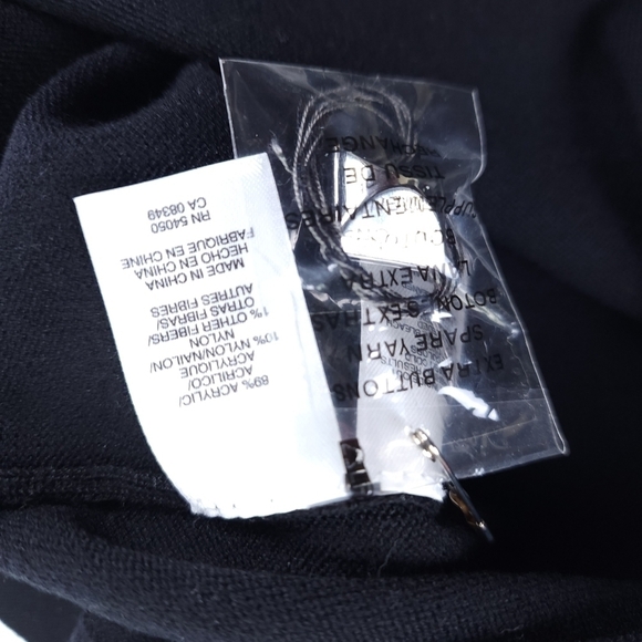 Nine West Black Silver Dress sz Xs - Picture 5 of 8